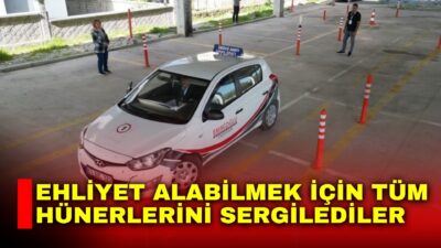Afyonkarahisar’ın Sultandağı ilçesinde hafta sonu ehliyet heyecanı yaşandı. Sürücü belgesi