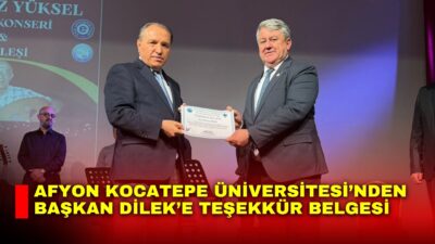 Afyon Kocatepe Üniversitesi tarafından düzenlenen “Yılmaz Yüksel Anma Konseri &