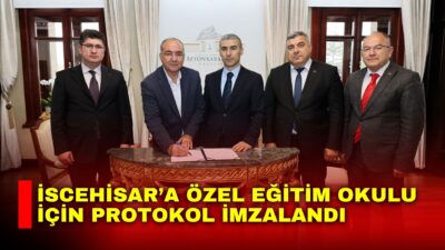 Afyonkarahisar’ın İscehisar ilçesine kazandırılacak olan Karamehmet Özel Eğitim Okulu için