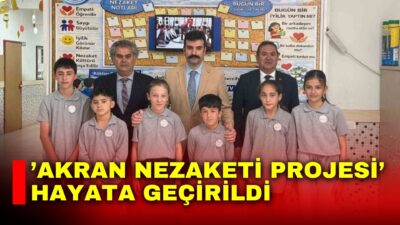 Afyonkarahisar’ın Sandıklı ilçesinde ki Akharım Atatürk Ortaokulu tarafından hayata geçirilen