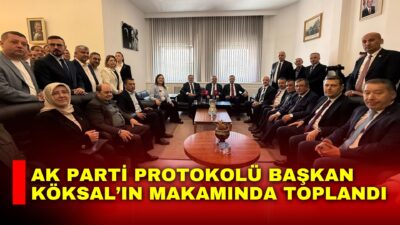 AK Parti’ye katılan Afyonkarahisar Belediye Başkanı Burcu Köksal, belediyede makamında