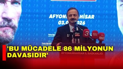 Afyonkarahisar’da Grand Derya Düğün Salonu’nda düzenlenen halk buluşmasında Anahtar Parti