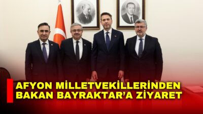 Enerji ve Tabii Kaynaklar Bakanı Alparslan Bayraktar, AK Parti Afyonkarahisar
