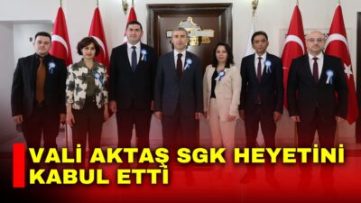 Afyonkarahisar Valisi Dr. Naci Aktaş, Sosyal Güvenlik Kurumu’nun 20. kuruluş