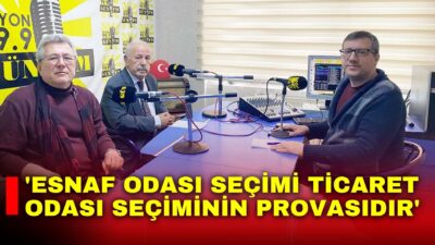 Gün FM’de yayınlanan Basın Odası programında Afyonkarahisar Esnaf ve Sanatkarlar