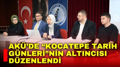Afyon Kocatepe Üniversitesi (AKÜ) Fen Edebiyat Fakültesi Tarih Bölüm Başkanlığı