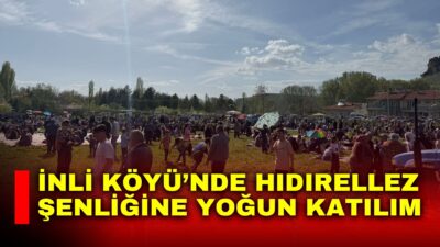 Afyonkarahisar’ın Çay ilçesine bağlı İnli köyünde geleneksel olarak düzenlenen Hıdırellez