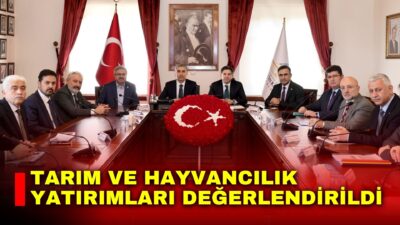 Çeşitli temaslarda bulunmak üzere Afyonkarahisar’a gelen Tarım ve Orman Bakan