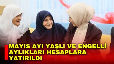 Aile ve Sosyal Hizmetler Bakanlığı, sosyal destek ödemeleri kapsamında Mayıs