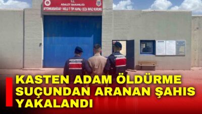 Afyonkarahisar’da kasten öldürme suçundan 21 yıl 8 ay hapis cezasıyla