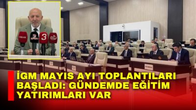 Afyonkarahisar İl Genel Meclisi’nin (İGM) Mayıs ayı toplantılarının ilk birleşimi,