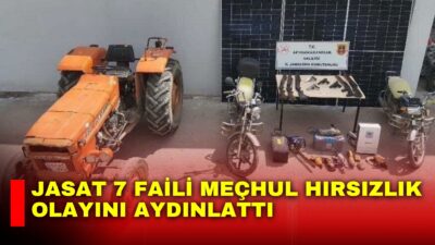 Afyonkarahisar’da Jandarma Suç Araştırma Timi (JASAT) ekipleri farklı tarihlerde meydana