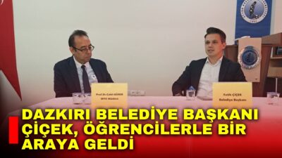 Afyon Kocatepe Üniversitesi (AKÜ) Dazkırı Meslek Yüksekokulu (MYO) tarafından düzenlenen