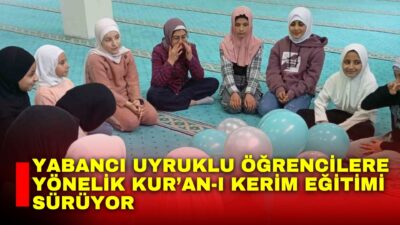 Afyonkarahisar İl Müftülüğü Göç Koordinatörlüğü iş birliğiyle yabancı uyruklu öğrencilere