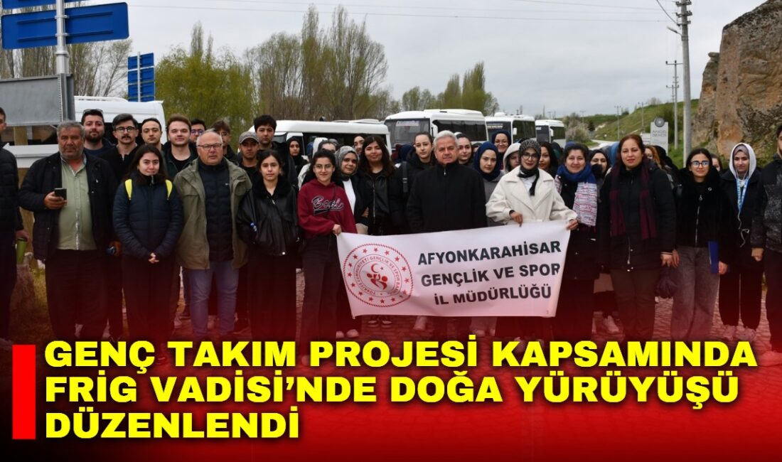 Afyonkarahisar Gençlik ve Spor İl Müdürlüğü tarafından, Genç Takım Projesi