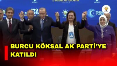 Afyonkarahisar Belediye Başkanı Burcu Köksal AK Parti'ye katıldı.