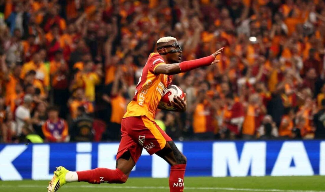 Galatasaray’ın Nijeryalı futbolcusu Victor Osimhen, Antalyaspor maçıyla bu sezon ligde