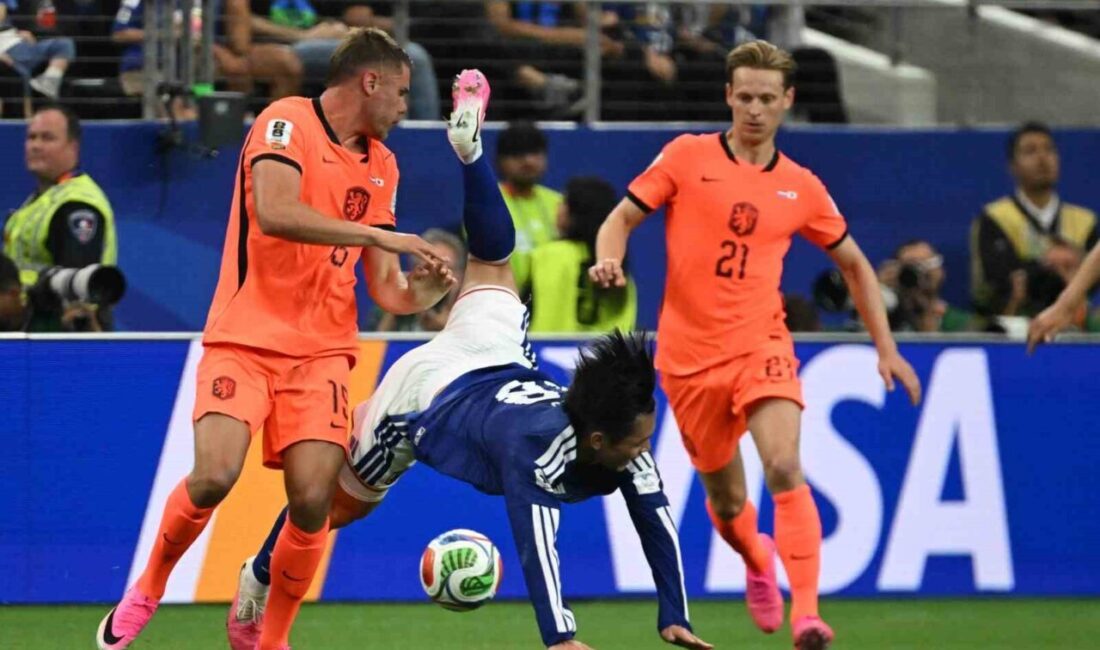 2026 Dünya Kupası: Hollanda: 2 – Japonya: 2 2026 Dünya Kupası F Grubu açılış maçında Hollanda ile Japonya