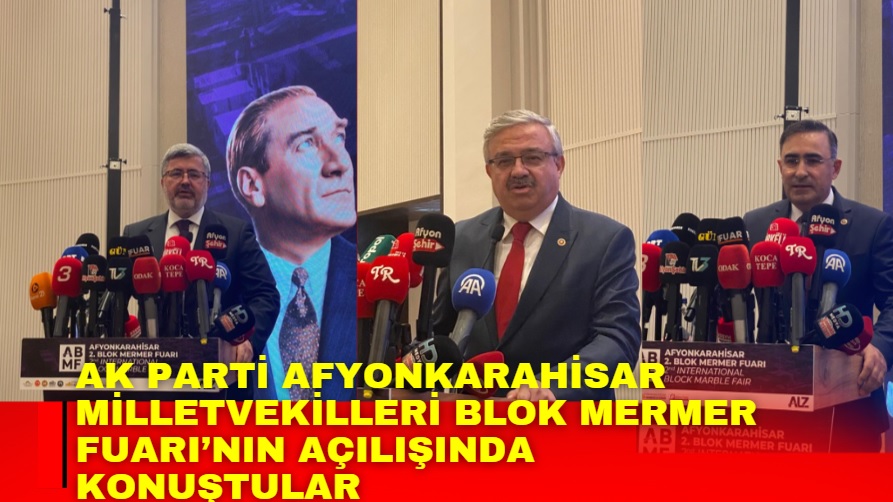 &nbsp; AK Parti Afyonkarahisar Milletvekilleri Ali Özkaya, İbrahim Yurdunuseven ve