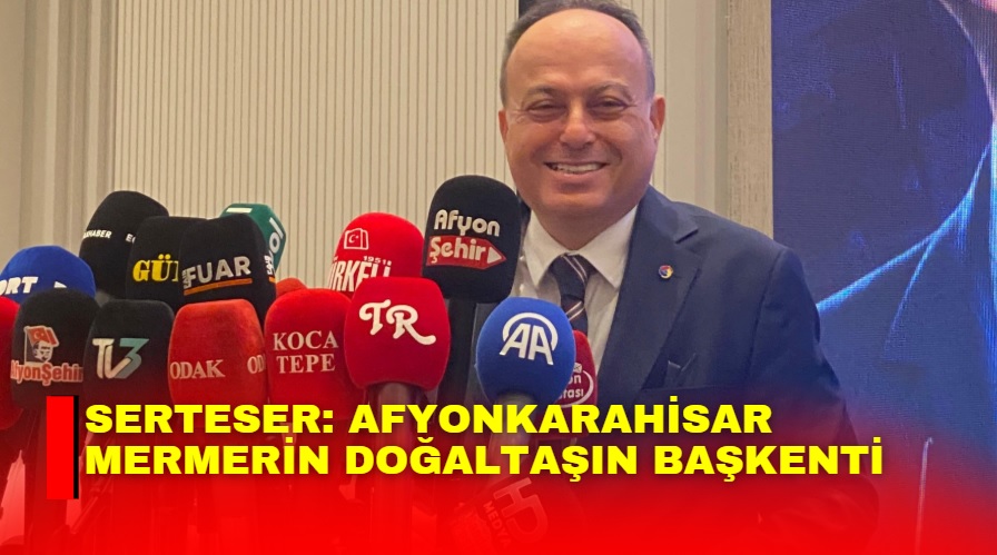 Afyonkarahisar’da 2.Uluslararası Blok Mermer Fuarı’nın açılışı gerçekleştirildi.  ATSO Yönetim Kurulu