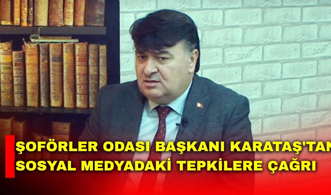 Afyonkarahisar Şoförler ve Otomobilciler Esnaf Odası Başkanı İbrahim Karataş, İl