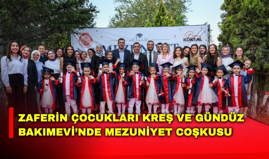 Zaferin Çocukları Kreş ve Gündüz Bakımevi’nde Mezuniyet Coşkusu Afyonkarahisar Belediyesi’ne bağlı Zaferin Çocukları Kreş ve Gündüz Bakımevi’nde mezuniyet