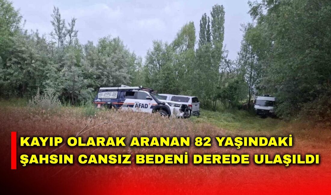 Afyonkarahisar’da önceki gün bir anda ortadan kaybolan ve arama çalışması