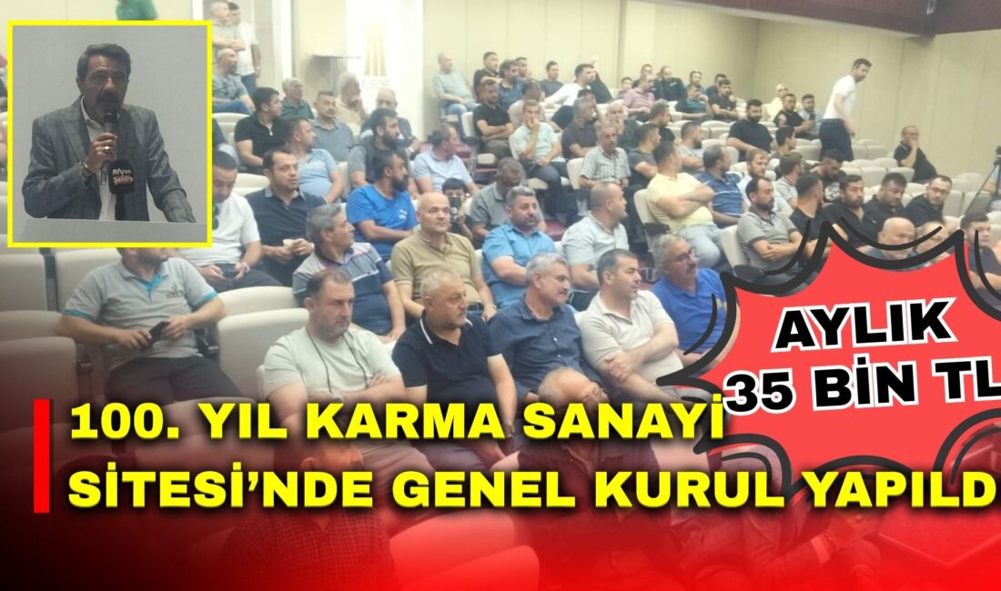 100. Yıl Karma Sanayi Sitesi’nin genel kurul toplantısı gerçekleştirildi. Toplantıda,