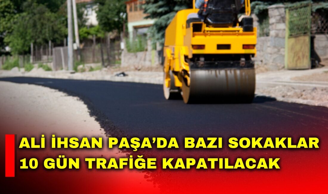 Afyonkarahisar Belediyesi, kent genelinde sürdürdüğü yol iyileştirme çalışmaları kapsamında Ali