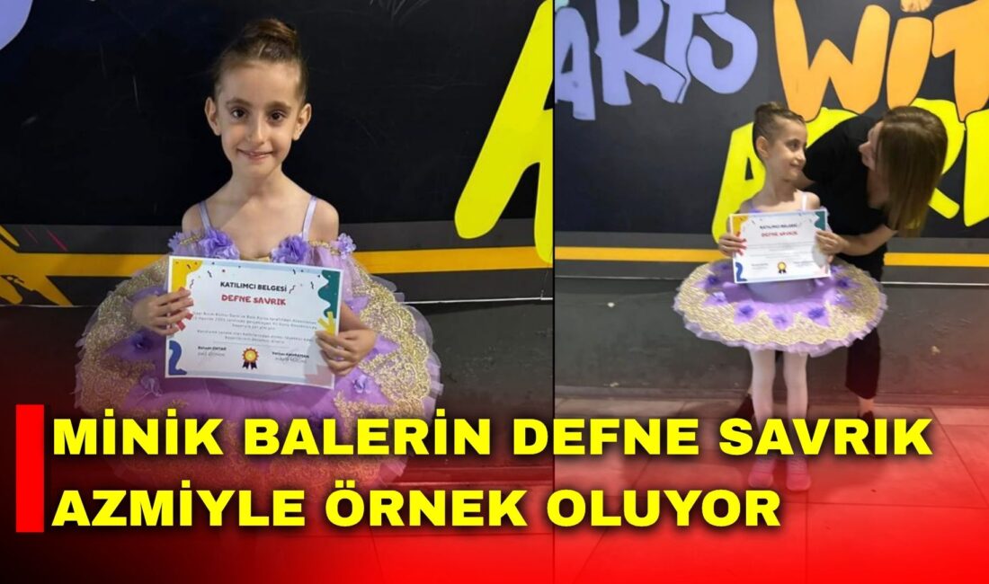 Bale sanatına duyduğu büyük ilgi ve gösterdiği disiplinle dikkat çeken