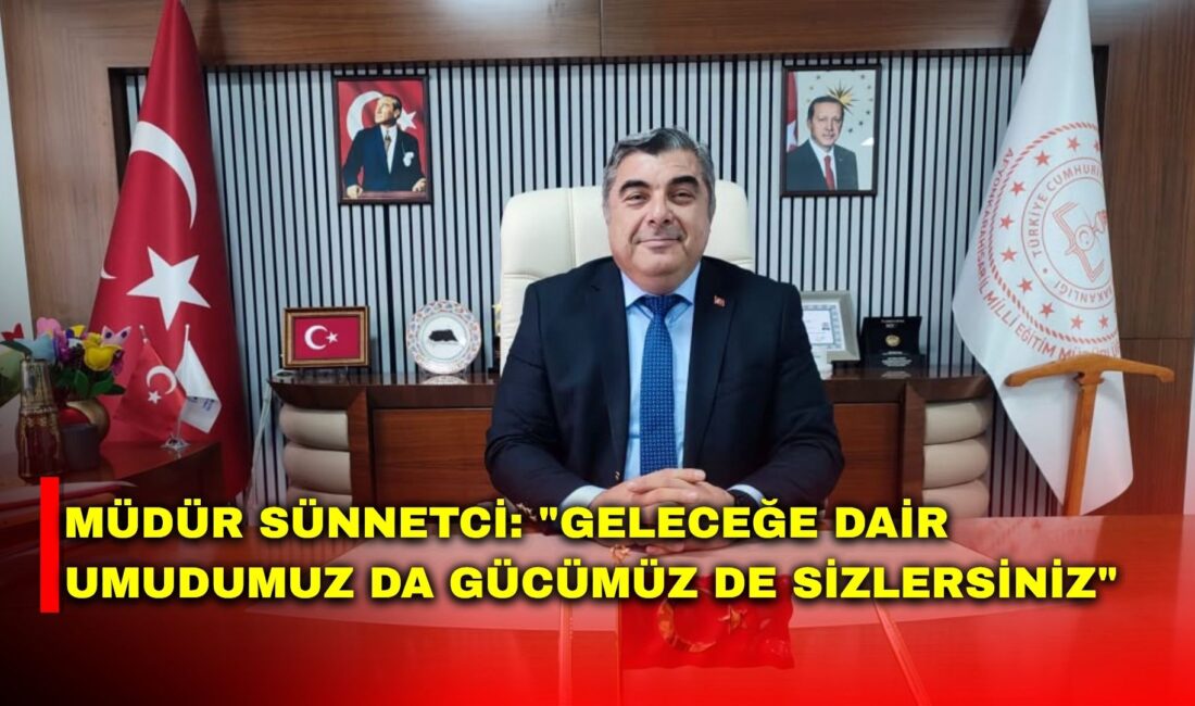 Müdür Sünnetci: “Geleceğe Dair Umudumuz da Gücümüz de Sizlersiniz” Afyonkarahisar İl Milli Eğitim Müdürü Miraç Sünnetci, 2025-2026 eğitim öğretim
