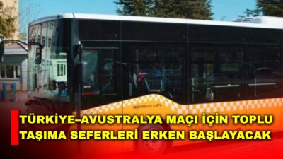 Afyonkarahisar Belediyesi, 14 Haziran 2026 Pazar günü oynanacak Türkiye–Avustralya karşılaşması
