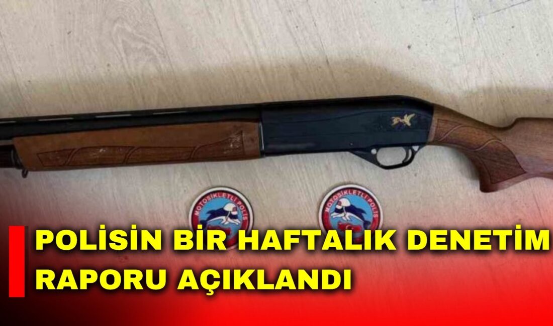 Afyonkarahisar’da polis tarafından son bir hafta içerisinde yapılan denetimlerde yaklaşık