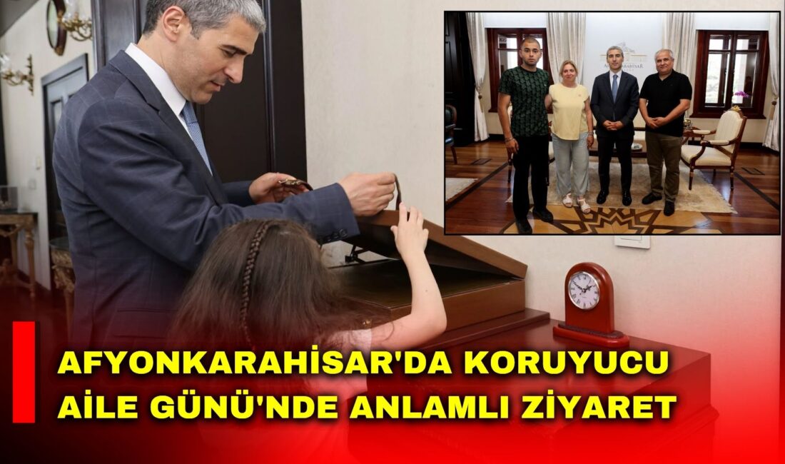 Afyonkarahisar’da Koruyucu Aile Günü’nde Anlamlı Ziyaret Afyonkarahisar'da 30 Haziran Koruyucu Aile Günü dolayısıyla anlamlı bir ziyaret