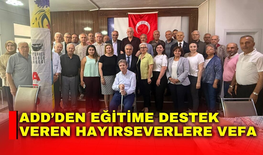 ADD’den eğitime destek veren hayırseverlere vefa Atatürkçü Düşünce Derneği (ADD) Afyonkarahisar Şubesi tarafından, dernek üyesi öğrencilere
