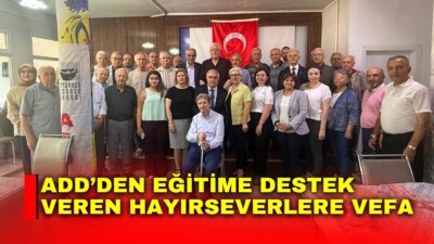 Atatürkçü Düşünce Derneği (ADD) Afyonkarahisar Şubesi tarafından, dernek üyesi öğrencilere