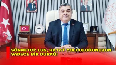 Afyonkarahisar İl Milli Eğitim Müdürü Miraç Sünnetci, bugün gerçekleştirilecek Liselere