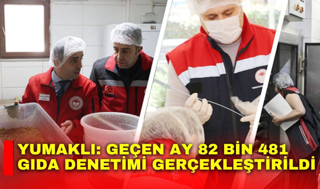 Tarım ve Orman Bakanı İbrahim Yumaklı, mayıs ayında 82 bin