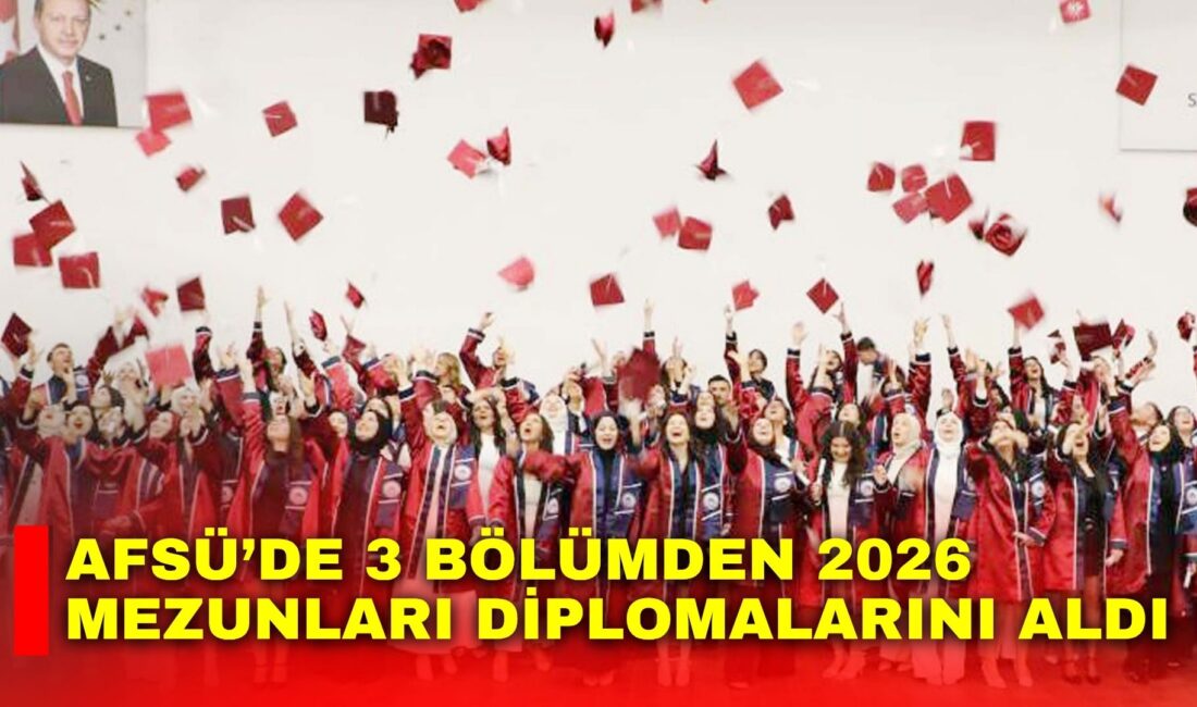 Afyonkarahisar Sağlık Bilimleri Üniversitesi Sağlık Bilimleri Fakültesi’nin 2026 mezuniyet törenleri,