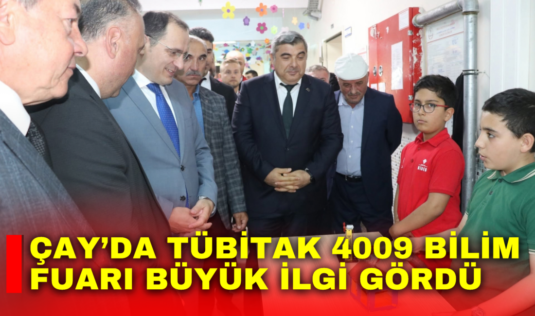 Çay ilçesinde bulunan Pazarağaç Ali Necip Altan Ortaokulu tarafından, TÜBİTAK