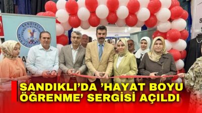 Afyonkarahisar’ın Sandıklı ilçesinde ’Hayat Boyu Öğrenme Haftası’ çerçevesinde Halk Eğitim