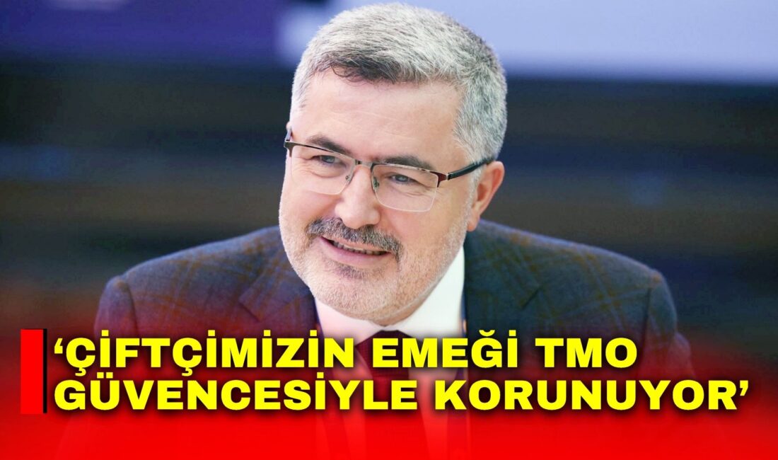 ‘Çiftçimizin emeği TMO güvencesiyle korunuyor’ Tarım ve Orman Bakanı İbrahim Yumaklı, 3 Haziran’da başlayan hububat
