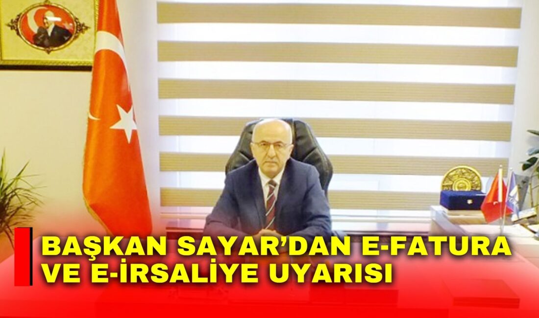Afyonkarahisar Serbest Muhasebeci Mali Müşavirler Odası (ASMMO) Başkanı Erdal Sayar,
