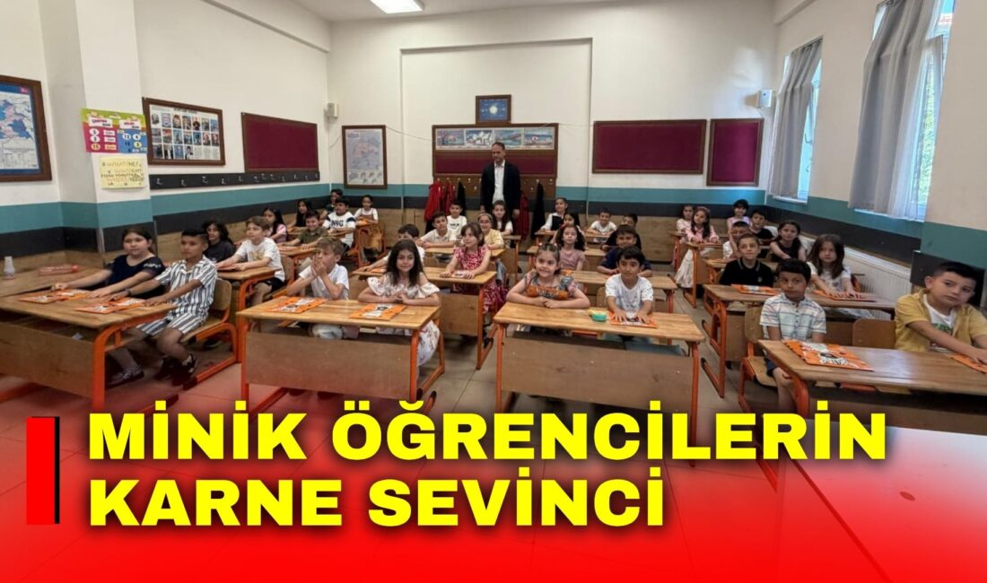 Hoca Ahmet Yesevi İlkokulu’nda eğitim öğretim yılının sona ermesiyle birlikte