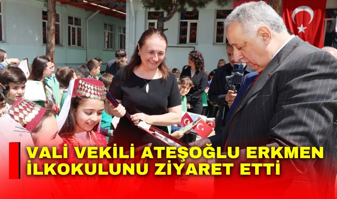Vali vekili Ateşoğlu Erkmen İlkokulunu ziyaret etti Vali Vekili Celil Ateşoğlu, Şehit Murat Saraç İlkokulunda gerçekleştirilen 2025-2026