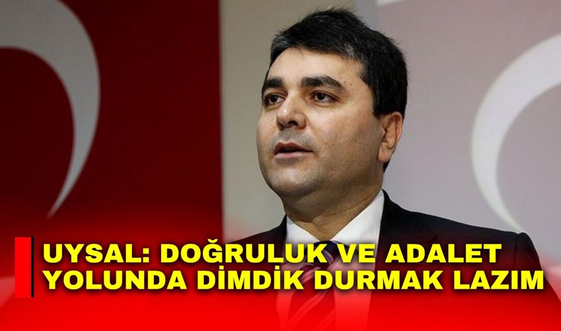 Uysal: Doğruluk ve adalet yolunda dimdik durmak lazım Demokrat Parti (DP) Genel Başkanı Gültekin Uysal, Muharrem Ayı ve