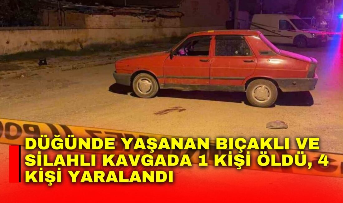 Afyonkarahisar’da düzenlenen bir düğünde alkol aldıktan sonra kavga eden iki