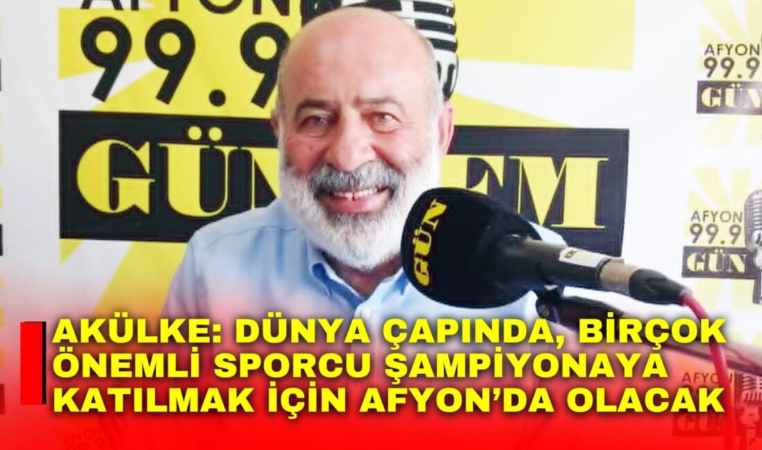 Türkiye Motosiklet Ferderasyonu (TMF) Asbaşkanı Mahmut Nedim Akülke, Gün FM’in