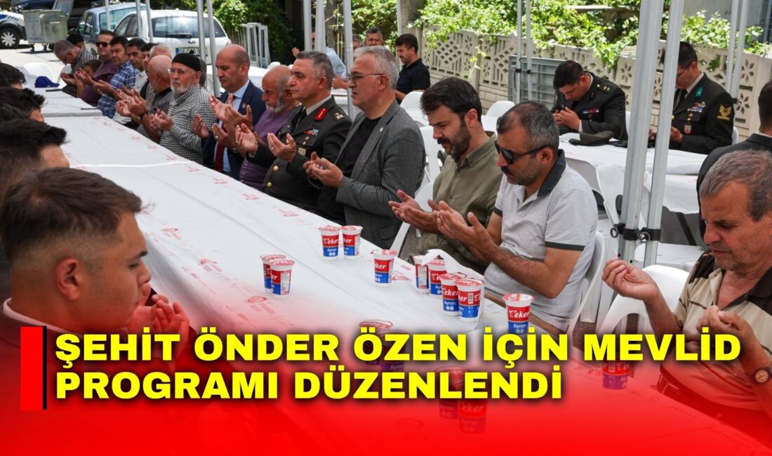 Afyonkarahisar Belediye Başkanı Burcu Köksal, şehit Önder Özen'in şehadetinin sene-i