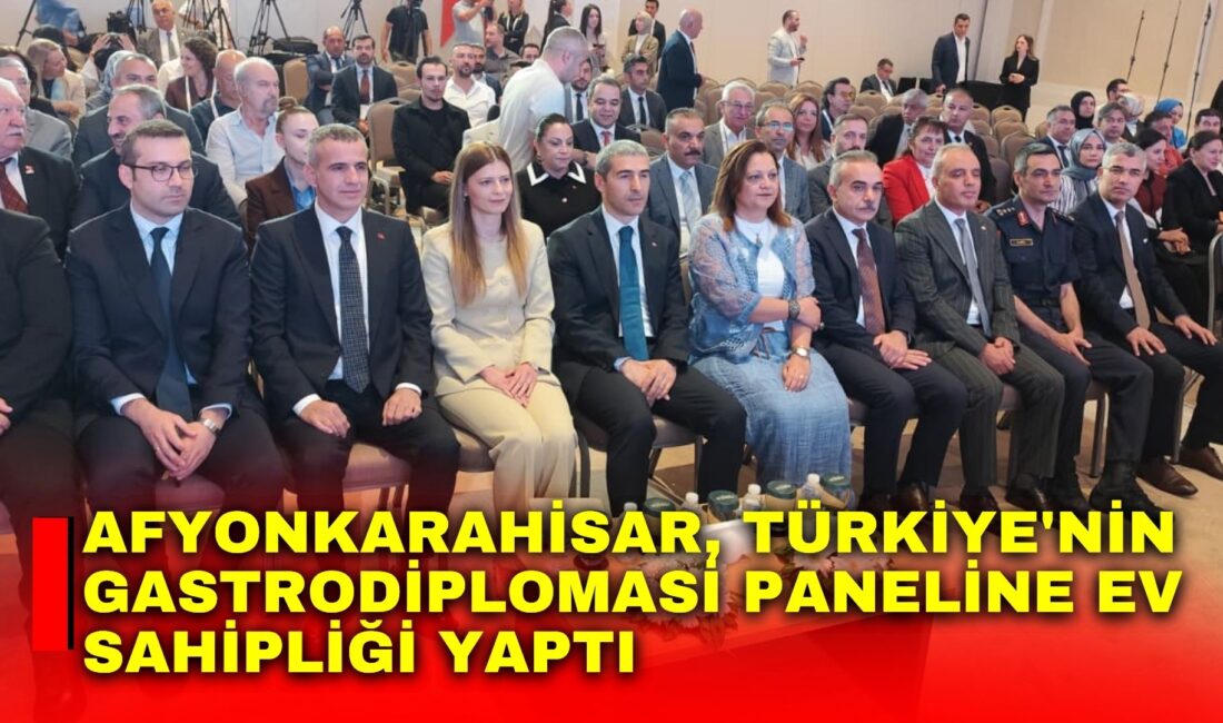Cumhurbaşkanlığı İletişim Başkanlığı tarafından düzenlenen"Türkiye'nin Gastrodiplomasi Modeli: Sofra ve Miras"